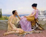 John William Godward Youth and Time Spain oil painting artist
